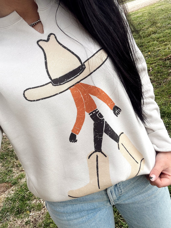 Kowboi on Sweatshirt