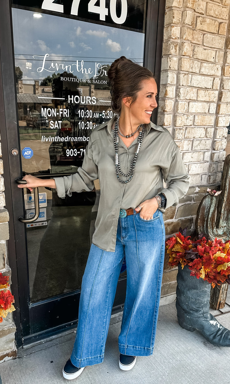 The Millie Button Up
