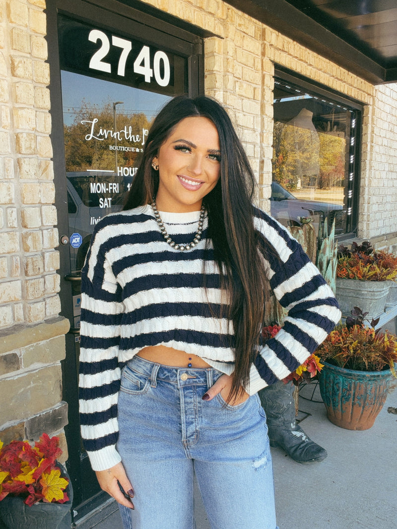 Swash Stripped Sweater