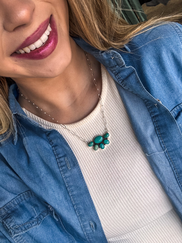 The Janson Small Cluster Necklace