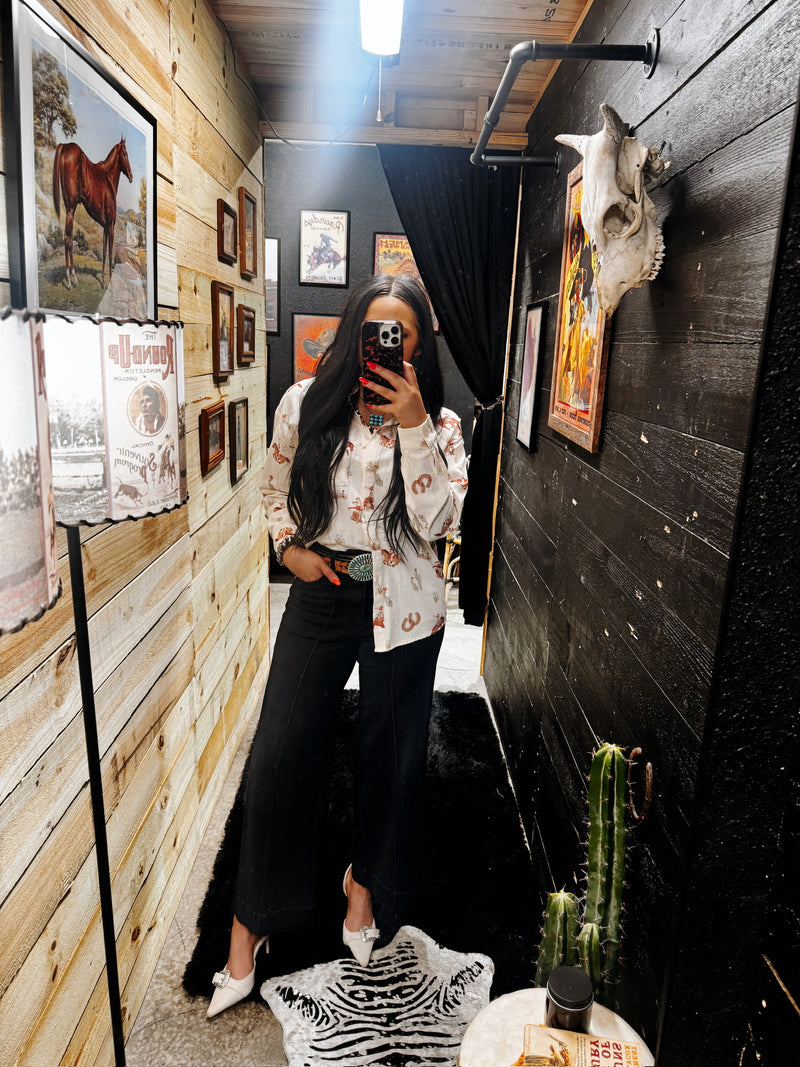 The Out West Button Up
