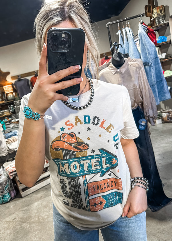 Saddle Up Motel Tee