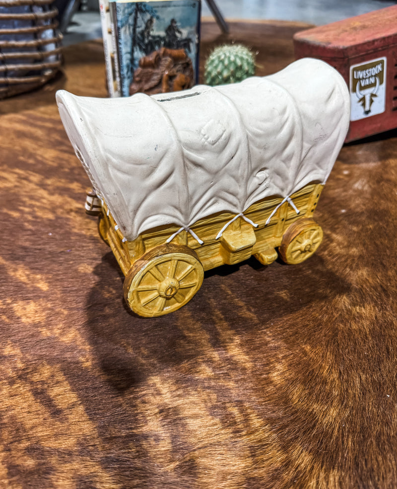 Wagon Piggy Bank