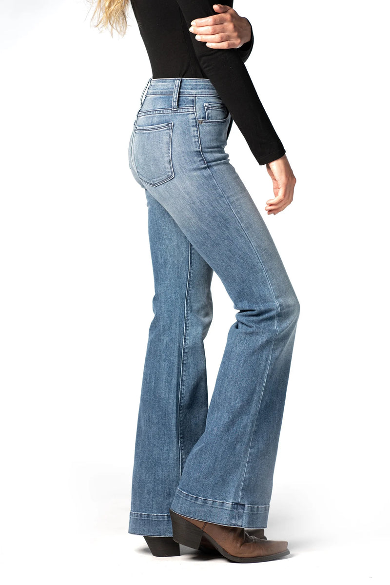 Bella Vintage Blue Haala Denim Trouser Jean