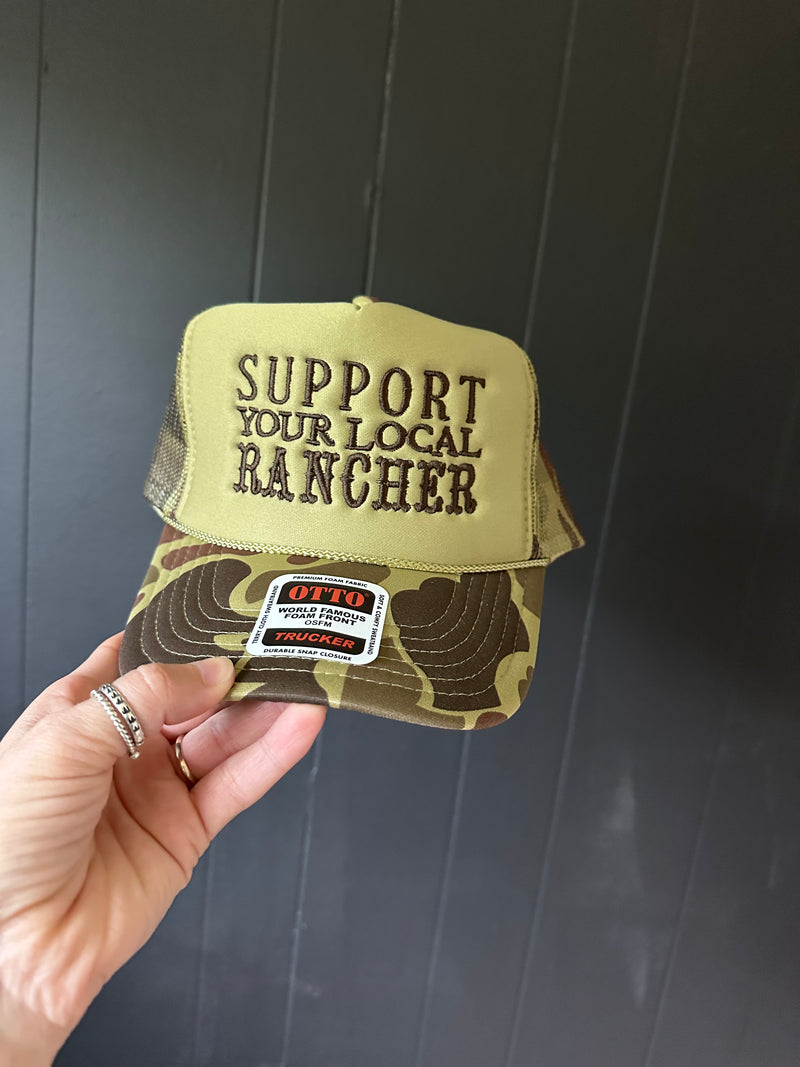 support your local rancher trucker