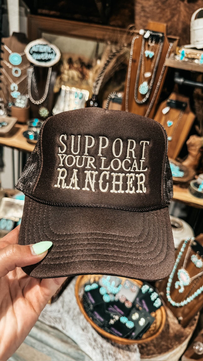 support your local rancher trucker