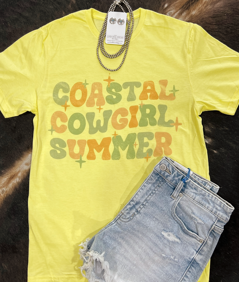 Coastal Cowgirl Summer Tee