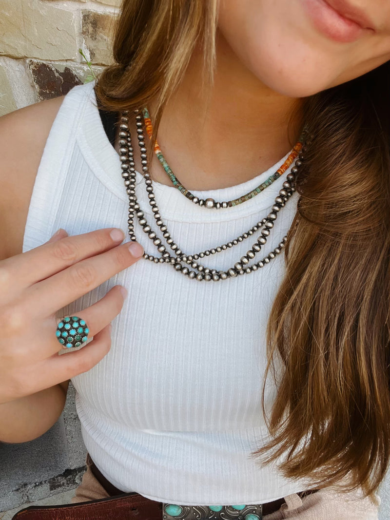 Pearls Triple Threat Necklace