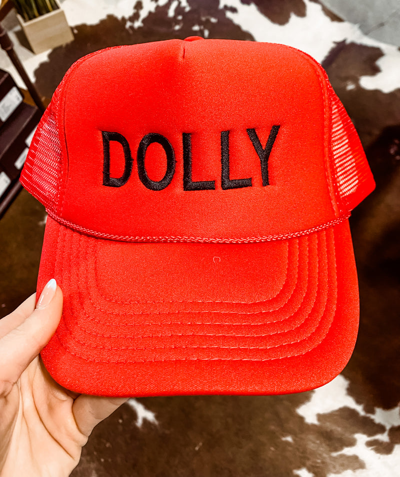 Red Dolly Cap