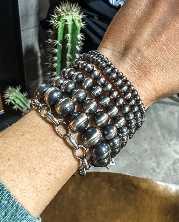 Navajo Pearl Stretch Bracelet